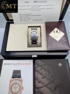 Patek Philippe Twenty~4 Steel Grey Dial Diamonds Ref.4910-10A-010-4
