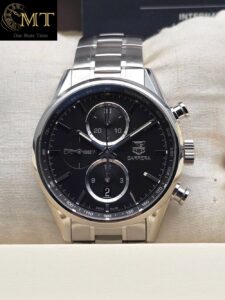 Tag Heuer Carrera Automatic Chronograph 41mm Black Dial Ref.CAR2110.BA0724