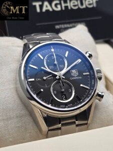 Tag Heuer Carrera Automatic Chronograph 41mm Black Dial Ref.CAR2110.BA0724-3