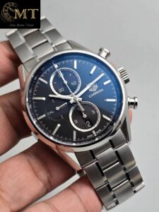 Tag Heuer Carrera Automatic Chronograph 41mm Black Dial Ref.CAR2110.BA0724-4