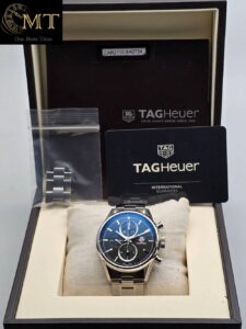 Tag Heuer Carrera Automatic Chronograph 41mm Black Dial Ref.CAR2110.BA0724-5