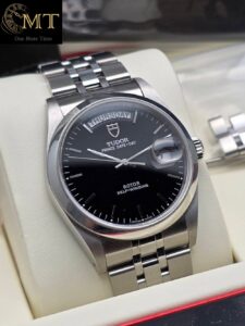 Tudor Prince Date Day Balck Dial Ref.76200-2
