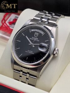 Tudor Prince Date Day Balck Dial Ref.76200-3