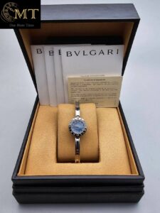 Bulgari B.Zero1 22mm Blue MOP Diamond Dial Ref.BZ22S-4