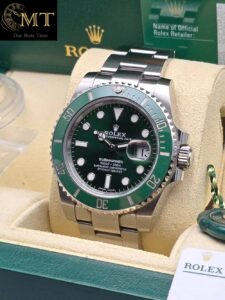Rolex Submariner Date Hulk Oystersteel Green Dial Ref.116610LV-2
