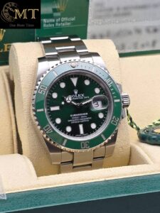 Rolex Submariner Date Hulk Oystersteel Green Dial Ref.116610LV-3