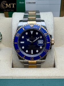 Rolex Submariner Date Oytersteel & Yellow Gold Blue Dial Men’s Watch Ref.116613LB