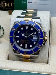 Rolex Submariner Date Oytersteel & Yellow Gold Blue Dial Men’s Watch Ref.116613LB-2