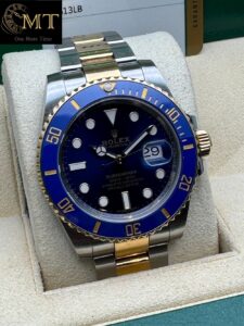 Rolex Submariner Date Oytersteel & Yellow Gold Blue Dial Men’s Watch Ref.116613LB-3