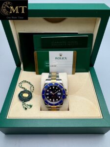 Rolex Submariner Date Oytersteel & Yellow Gold Blue Dial Men’s Watch Ref.116613LB-4