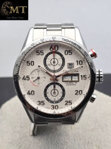 Tag Heuer Carrera Automatic Chronograph Day Date 43mm Men's Watch Ref.CV2A11.BA0796