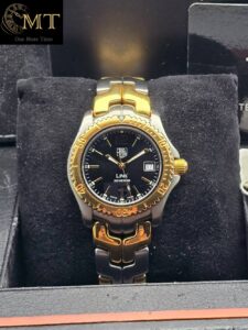 Tag Heuer Link Two-Tone Black Dial Women's Watch WT1356