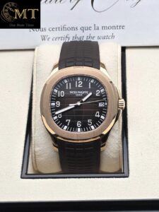 Patek Philippe Aquanaut Rose Gold Brown Dial 5167R-001