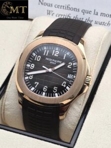 Patek Philippe Aquanaut Rose Gold Brown Dial 5167R-001-2