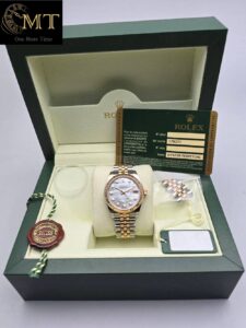Rolex Datejust 31mm Two-Tone Mother of Pearl Jubilee Bracelet Ref.178271