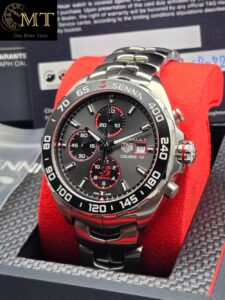 Tag Heuer Formula 1 Chronograph Senna Grey Dial Men's Watch Ref.CAZ201D.BA0633-2