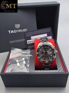 Tag Heuer Formula 1 Chronograph Senna Grey Dial Men's Watch Ref.CAZ201D.BA0633-4