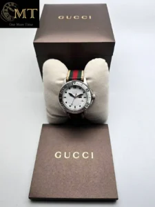 Gucci G-Timeless Sport Web Nylon Strap Mens Watch Ref.YA126231-4