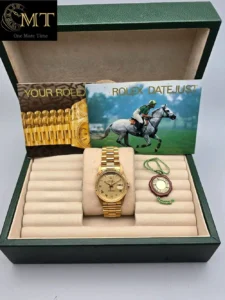 Rolex Day-Date 36mm President Yellow Gold 18k Champagne Roman Dial Ref.18038-4