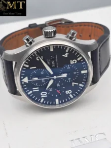 IWC Pilot's Classic Chronograph Black Dial Ref.IW377709-3