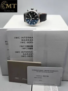 IWC Pilot's Classic Chronograph Black Dial Ref.IW377709-4