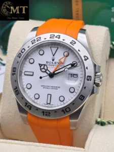 Rolex Explorer II 42mm Oystersteel White Dial Automatic Men's Watch Ref.216570-2
