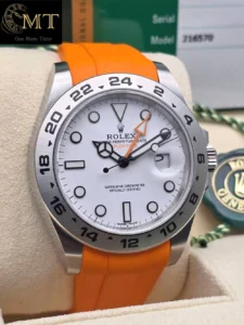 Rolex Explorer II 42mm Oystersteel White Dial Automatic Men's Watch Ref.216570-3