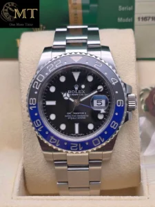 Rolex GMT-Master II Batman Oystersteel Men's Watch Ref.116710BLNR