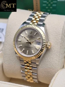 Rolex Lady-Datejust 28mm Oystersteel & Yellow Gold 18k Champagne Dial Ref.279173-2