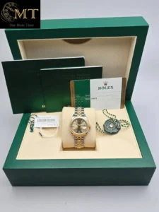 Rolex Lady-Datejust 28mm Oystersteel & Yellow Gold 18k Champagne Dial Ref.279173-4