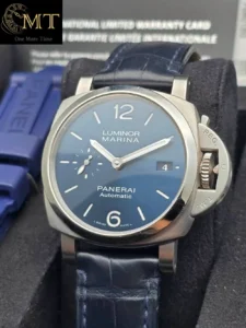 Panerai Luminor Marina 1950 3 Day 42mm Blue Dial PAM01393