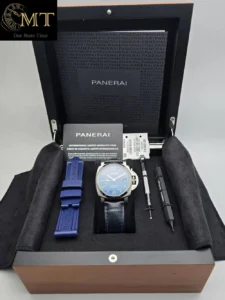Panerai Luminor Marina 1950 3 Day 42mm Blue Dial PAM01393-2