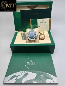 Rolex Datejust II 41mm Oystersteel Blue Dial Men's Watch Ref.116300-2