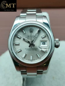 Rolex Lady-Datejust 26mm Silver Dial Oystersteel Ref.179160
