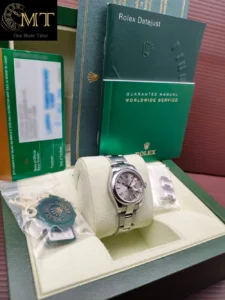 Rolex Lady-Datejust 26mm Silver Dial Oystersteel Ref.179160-4