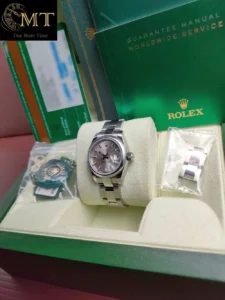 Rolex Lady-Datejust 26mm Silver Dial Oystersteel Ref.179160-5