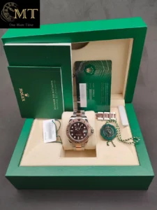 Rolex Yacht-Master 37mm Rose Gold & Oystersteel Chocolate Brown Dial Ref.268621-4
