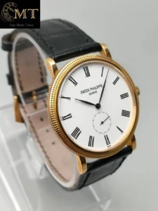 Patek Philippe Calatrava Yellow Gold18k White Dial Men's Watch Ref.5119J-001-3