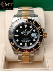 Rolex Submariner Date Yellow Gold & Oystersteel Black Dial Ref.116613LN