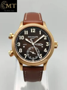 Patek Philippe Calatrava Pilot Travel Time Rose Gold Ref.7234R-001