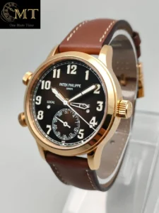 Patek Philippe Calatrava Pilot Travel Time Rose Gold Ref.7234R-001-2