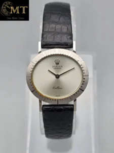 Rolex Cellini White Gold 18k Silver Dial Manual Winding Ref.4081