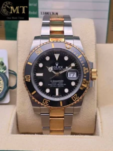 Rolex Submariner Date Yellow Gold 18k & Steel Black Dial Ref.116613LN