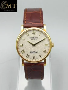 Rolex Cellini Classic Yellow Gold Ivory Dial Ref.5115/8