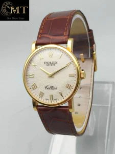 Rolex Cellini Classic Yellow Gold Ivory Dial Ref.5115-8-2