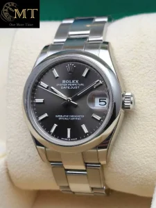 Rolex Datejust 31mm Dark Grey Index Dial Women's Watch Ref.278240-2