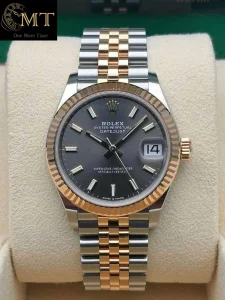Rolex Datejust 31mm Jubilee Two Tone Slate Grey Dial Ref.278271