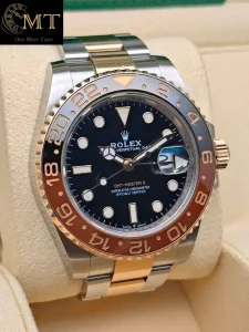 Rolex GMT-Master II Root Beer Rose Gold & Steel Men's Watch Ref.126711CHNR-3