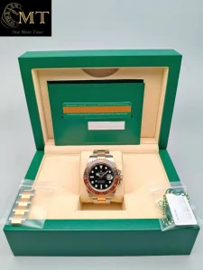 Rolex GMT-Master II Root Beer Rose Gold & Steel Men's Watch Ref.126711CHNR-4