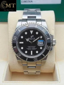 Rolex Submariner Date Oystersteel Black Dial Men's Watch Ref.116610LN